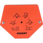  Угольник магнитный шестиугольник Gigant 75LBS (G-0515) 