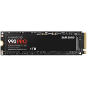  SSD Samsung 990 Pro Black (MZ-V9P1T0B/AM) M.2 2280 1TB PCI-E 4.0 x4, V-NAND 3-bit MLC, 7450/6900, 600TBW 