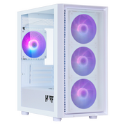  Корпус HAFF Flash White (mATX, без БП, 1хUSB3.0, 2хUSB2.0, с окном) 