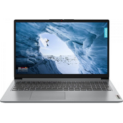 Ноутбук LENOVO IdeaPad 1 (82V700DTRK) 15.6" IPS FHD/Cel N4020/4Gb/256GbSSD/VGA int/noOS/grey 