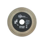  Диск алмазный отрезной TRIO-DIAMOND Турбо Grand Cut & Grind GCG002 125x22,23 