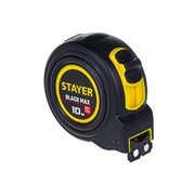  Рулетка Stayer BlackMax 3410-10_z02 10м 25мм 