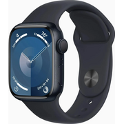  Смарт-часы Apple Watch Series 9 A2978 (MR8W3LL/A) 41мм OLED корп.темная ночь рем.темная ночь разм.брасл. S/M 