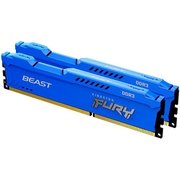  ОЗУ Kingston KF316C10BK2/16 Fury Beast Blue 16GB 1600MHz DDR3 CL10 DIMM (Kit of 2) Fury Beast Blue 