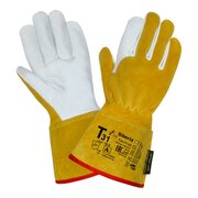  Краги сварщика 2Hands Т31-11-ru Siberia овечья кожа/спилок КРС/швы Kevlar 