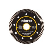  Диск алмазный турбо ультротонкий для УШМ Inforce 11-01-496 