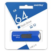  USB-флешка Smartbuy Flash Drive 64GB STREAM Blue (SB64GBST-B) 