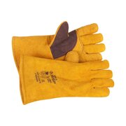  Краги термостойкие Зубр 11335-XL для сварки и тяжелых механических работ утепленные спилковые 350мм 