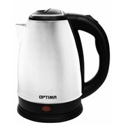  Электрочайник OPTIMA EK-1808SS нерж, белый 