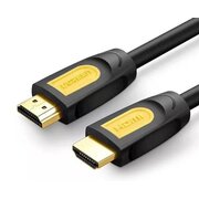  Кабель UGREEN HD101 10128 HDMI Male To Male Round Cable 1,5 m Yellow/Black 