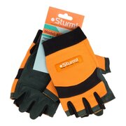  Перчатки рабочие Sturm! 8054-02-L мужские оранж+черный+зеленый размер L 