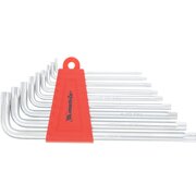  Набор ключей имбусовых MATRIX 12306 torx , 9шт T10-T50, CrV, удлиненные, сатин 