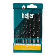  Набор спиральных сверл по дереву Heller TD18736 CV 3-10 мм 