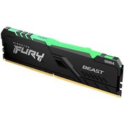  ОЗУ Kingston KF432C16BBA/16 DRAM 16GB 3200MHz DDR4 CL16 DIMM FURY Beast RGB EAN: 740617319378 
