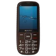 Мобильный телефон Maxvi B9 Brown 