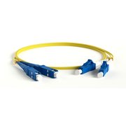  Патч-корд Hyperline FC-D2-9-LC/­UR-SC/­UR-H-5M-LSZH-YL SM 9/­125 (OS2), LC/­UPC-SC/­UPC, duplex, LSZH, 5 м 