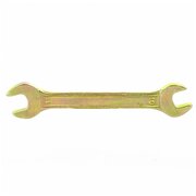  Ключ рожковый Сибртех 14304 10х11мм, желтый цинк 