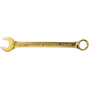  Ключ комбинированный Сибртех 14984 22мм, желтый цинк 