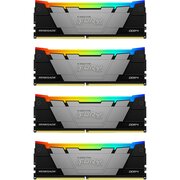  ОЗУ Kingston Fury Renegade RGB KF436C16RB12AK4/64 64GB3600MT/s DDR4 CL16DIMM (Kit of4)1Gx8 