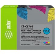 Картридж Cactus C8766HE (CS-C8766) №135 (трехцветный) для DeskJet 5743/6543/6843,6213/7313/7413 