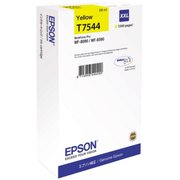  Картридж Epson T7544 желтый экстраповышенной емкости для WF-8090/8590 C13T754440 