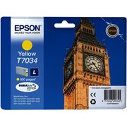  Картридж струйный Epson C13T70344010 желтый для I/C WP 4000/4500 0.8k 