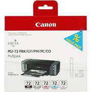  Картридж Canon PGI-72 6403B007 PBK/GY/PM/PC/CO Multi Pack 