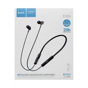  Наушники bluetooth HOCO ES69 Platinum neck-mounted BT earphones (черный) 