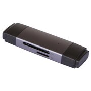  Картридер Baseus Lite (WKQX060113) USB-A & Type-C to SD/TF Card Reader Grey 