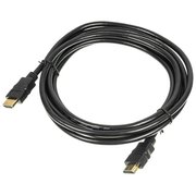  Кабель аудио-видео Buro HDMI 1.4 HDMI (m)/HDMI (m) 3м Позолоченные контакты черный (BHP HDMI V1.4 3M LOCK) 