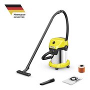 Промышленный пылесос Karcher WD 3 S V-17/4/20 (1.628-135.0) 