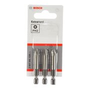  Биты Bosch Рh2 2607001528 6-ти гранный хвостик14", 49мм 