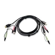  Кабель KVM Aten Custom 2L-7D02UH для переключателей USB 2.0 HDMI 1.8m 