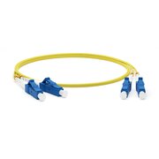  Патч-корд Hyperline FC-D2-9-LC/UR-LC/UR-H-2M-LSZH-YL 