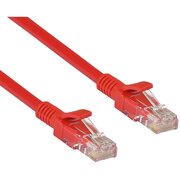  Патч-корд Exegate UTP-RJ45-RJ45-5e-0,3M-RD (EX258666RUS) красный 