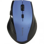  Мышь Defender Accura MM-365 Blue, Wireless, 6 кн., 1600 dpi, USB 