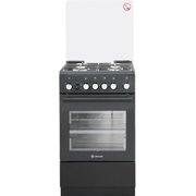  Плита De Luxe 5040.40г (кр) ЧР-015 черный 