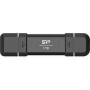  USB-флешка Silicon Power DS72 (SP001TBUC3S72V1K) 1TB USB 3.2/Type-C, Черный, read/write 