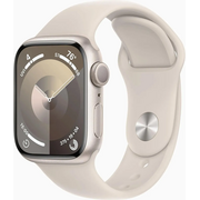  Смарт-часы Apple Watch Series 9 A2980 (MR973LL/A) 45мм OLED корп.сияющая звезда Sport Band рем.сияющая звезда разм.брасл. M/L 