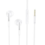  Наушники Borofone BM63 Melodic wire-controlled earphones with mic, white 