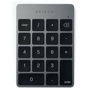  Клавиатура Satechi ST-SALKPM Aluminum Slim Rechargeable Bluetooth Space Grey 