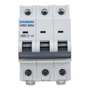  Автоматический выключатель Hyundai HGD63-M 3PMCS0000C 00025 (13.04.000890) 3п 25А 6kA хар-ка C 