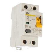  Выключатель дифференциального тока IEK ВД1-63 ИЭК MDV10-2-040-030 2п 40A 30mA тип AC 
