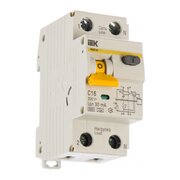 Выключатель автоматический дифференциального тока IEK АВДТ-32 ИЭК MAD22-5-016-C-30 1п+N 2модуля C 16A 30mA тип A 6kA 