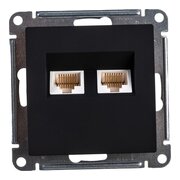  Розетка компьютерная Schneider Electric AtlasDesign ATN001085 Карбон 