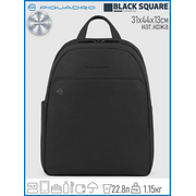  Рюкзак Piquadro Black Square CA6106B3/N черный кожа 