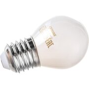  Лампа светодиодная Gauss Filament 105202109-D 9Вт E27 шар 220B 3000K св.свечения белый теплый уп/10шт 