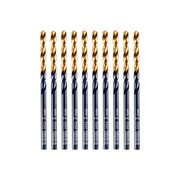  Сверло Denzel 717205 по металлу 3мм, HSS-Tin, Golden Tip, 10шт 