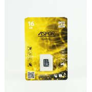  Карта памяти Aspor microSDHC 16GB Class10 UHS-I 