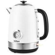  Чайник электрический Kitfort КТ-6603 1.7л. белый (корпус пластик) 